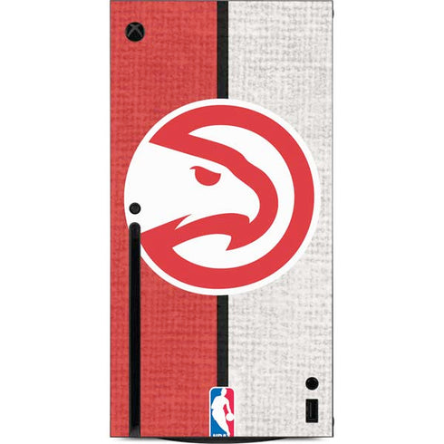 NBA Atlanta Hawks Canvas Xbox Series X Console Skin