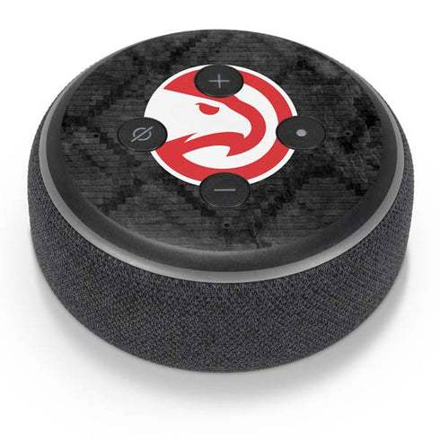NBA Atlanta Hawks Dark Rust Amazon Echo Dot Skin
