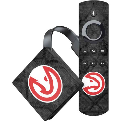 NBA Atlanta Hawks Dark Rust Amazon Fire TV Skin
