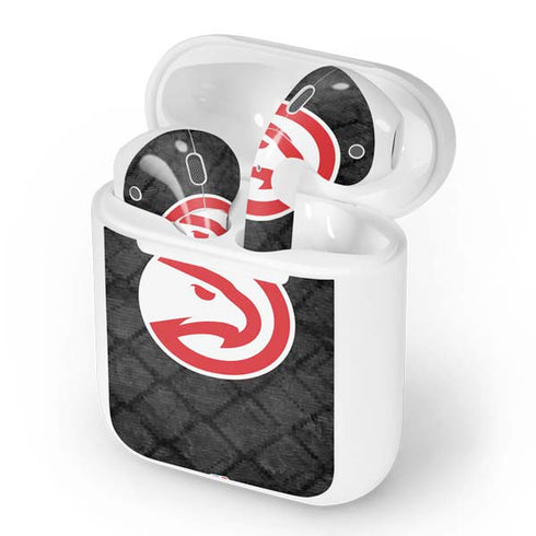 NBA Atlanta Hawks Dark Rust Apple AirPods Skin