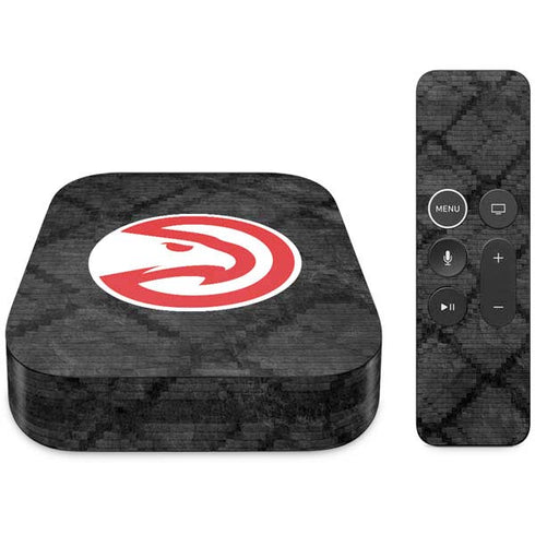 NBA Atlanta Hawks Dark Rust Apple TV Skin