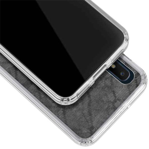 NBA Atlanta Hawks Dark Rust Galaxy A10e Clear Case