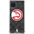 NBA Atlanta Hawks Dark Rust Galaxy A12 Clear Case