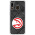 NBA Atlanta Hawks Dark Rust Galaxy A20 Clear Case
