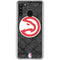 NBA Atlanta Hawks Dark Rust Galaxy A21 Clear Case