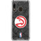 NBA Atlanta Hawks Dark Rust Galaxy A30 Clear Case