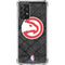 NBA Atlanta Hawks Dark Rust Galaxy A72 5G Clear Case