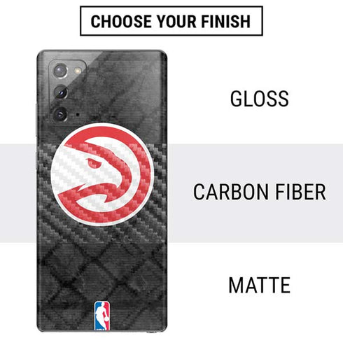 NBA Atlanta Hawks Dark Rust Galaxy Note20 5G Skin