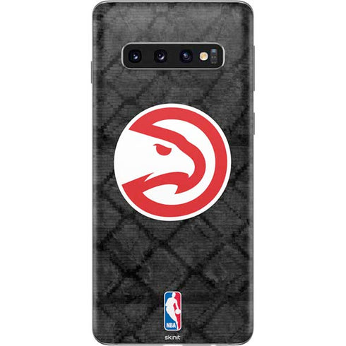 NBA Atlanta Hawks Dark Rust Galaxy S10 Skin