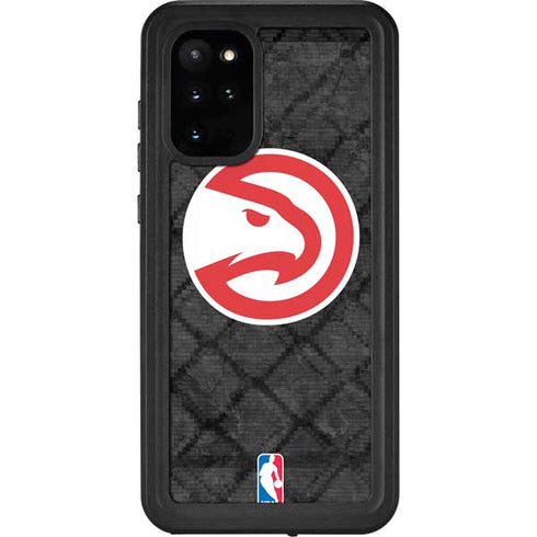NBA Atlanta Hawks Dark Rust Galaxy S20 Plus Waterproof Case