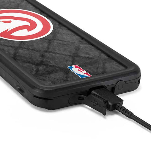 NBA Atlanta Hawks Dark Rust Galaxy S20 Plus Waterproof Case