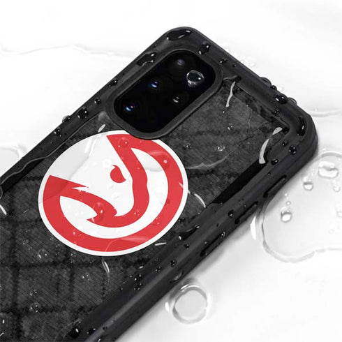 NBA Atlanta Hawks Dark Rust Galaxy S20 Plus Waterproof Case