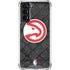 NBA Atlanta Hawks Dark Rust Galaxy S21 5G Clear Case