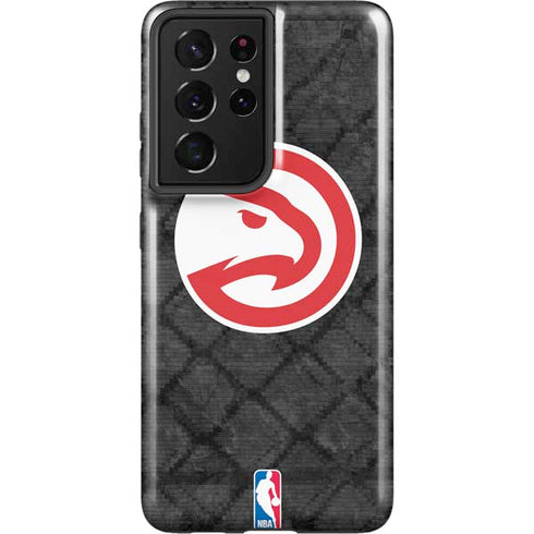 NBA Atlanta Hawks Dark Rust Galaxy S21 Ultra 5G Pro Case