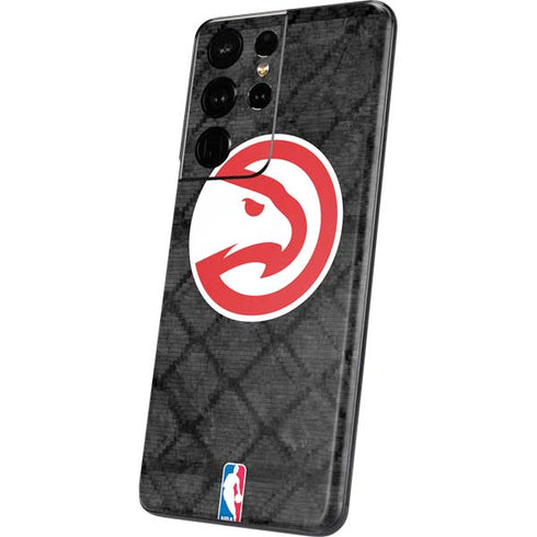 NBA Atlanta Hawks Dark Rust Galaxy S21 Ultra 5G Skin