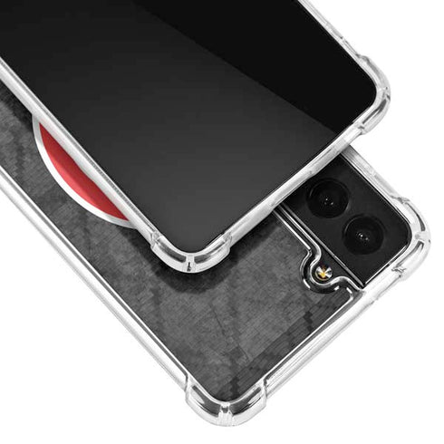 NBA Atlanta Hawks Dark Rust Galaxy S22 Plus Clear Case
