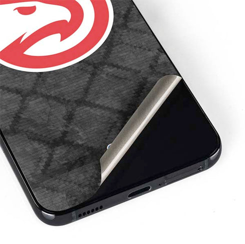NBA Atlanta Hawks Dark Rust Galaxy S22 Plus Skin