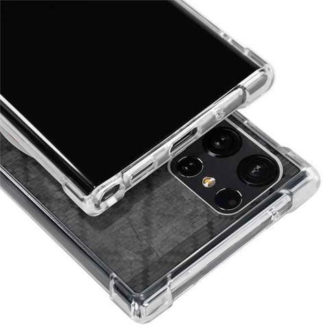 NBA Atlanta Hawks Dark Rust Galaxy S22 Ultra Clear Case