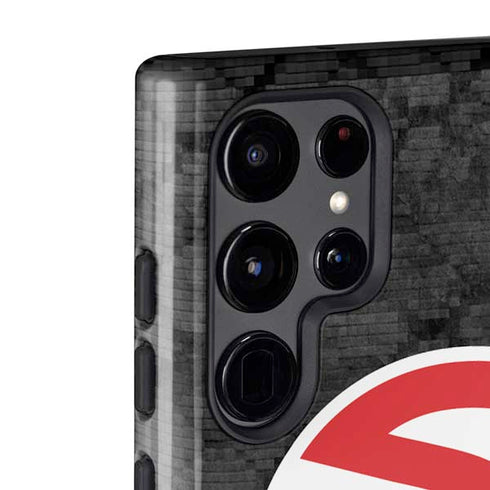 NBA Atlanta Hawks Dark Rust Galaxy S22 Ultra Pro Case