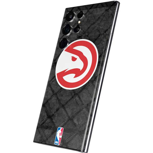 NBA Atlanta Hawks Dark Rust Galaxy S22 Ultra Skin