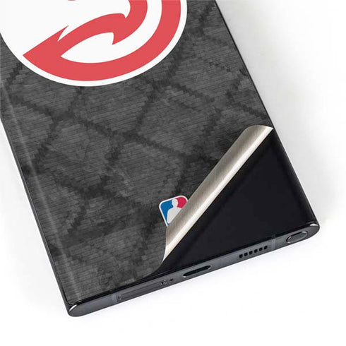 NBA Atlanta Hawks Dark Rust Galaxy S22 Ultra Skin