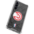 NBA Atlanta Hawks Dark Rust Galaxy S23 FE Clear Case