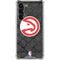 NBA Atlanta Hawks Dark Rust Galaxy S23 Plus Clear Case