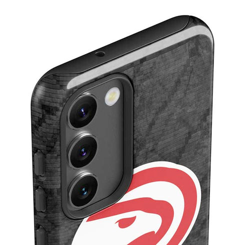 NBA Atlanta Hawks Dark Rust Galaxy S23 Plus Pro Case