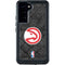 NBA Atlanta Hawks Dark Rust Galaxy S23 Plus Waterproof Case