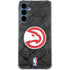 NBA Atlanta Hawks Dark Rust Galaxy S24 Clear Case
