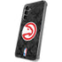NBA Atlanta Hawks Dark Rust Galaxy S24 Plus Clear Case