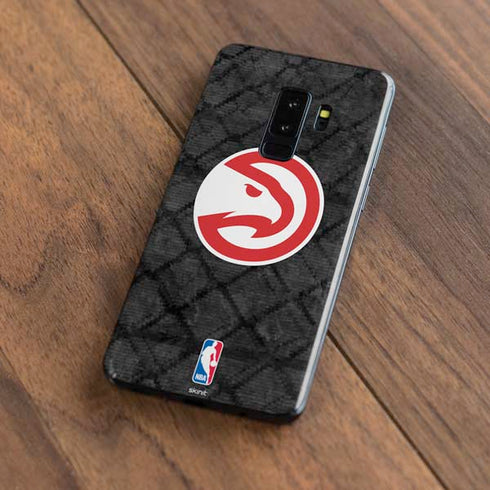 NBA Atlanta Hawks Dark Rust Galaxy S9 Plus Skin