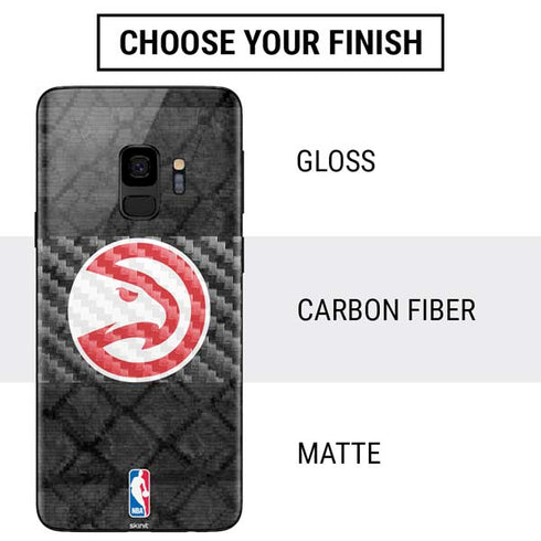 NBA Atlanta Hawks Dark Rust Galaxy S9 Skin