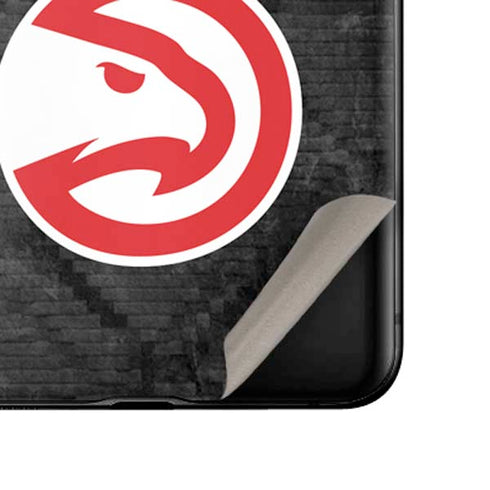 NBA Atlanta Hawks Dark Rust Galaxy Z Flip Skin