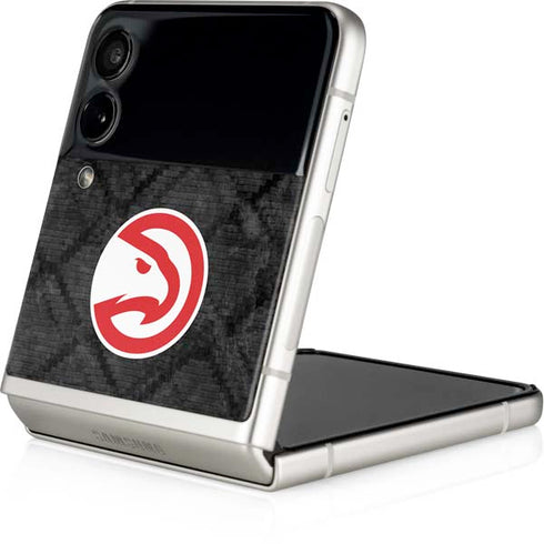 NBA Atlanta Hawks Dark Rust Galaxy Z Flip3 5G Skin