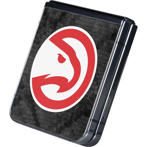 NBA Atlanta Hawks Dark Rust Galaxy Z Flip5 5G Skin