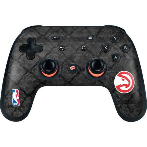 NBA Atlanta Hawks Dark Rust Google Stadia Controller Skin