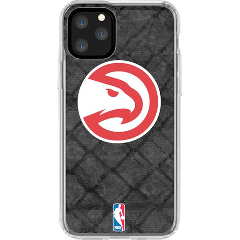 NBA Atlanta Hawks Dark Rust iPhone 11 Pro Clear Case