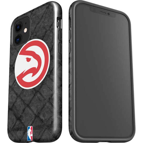 NBA Atlanta Hawks Dark Rust iPhone 12 Impact Case