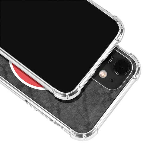 NBA Atlanta Hawks Dark Rust iPhone 12 Mini Clear Case