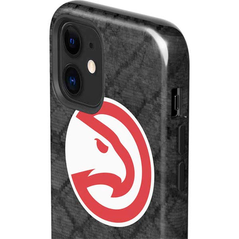 NBA Atlanta Hawks Dark Rust iPhone 12 Mini Impact Case