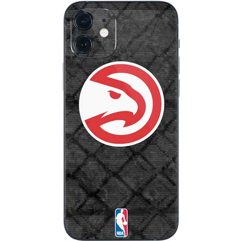 NBA Atlanta Hawks Dark Rust iPhone 12 Mini Skin