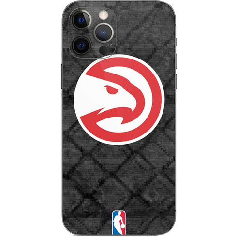 NBA Atlanta Hawks Dark Rust iPhone 12 Pro Skin
