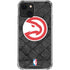 NBA Atlanta Hawks Dark Rust iPhone 13 Mini Clear Case