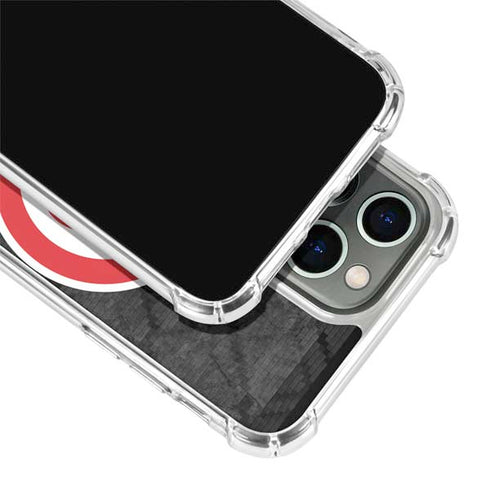 NBA Atlanta Hawks Dark Rust iPhone 13 Pro Clear Case