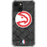 NBA Atlanta Hawks Dark Rust iPhone 14 Clear Case