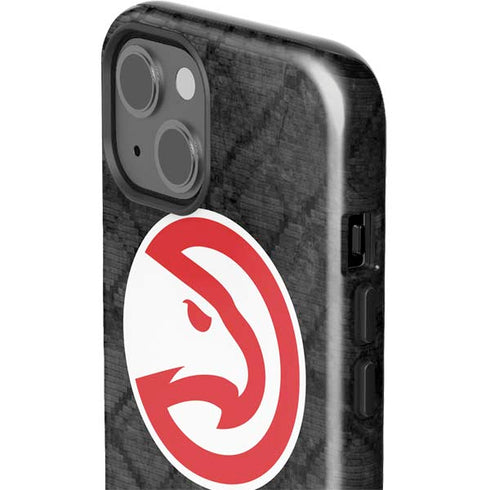 NBA Atlanta Hawks Dark Rust iPhone 15 Impact Case