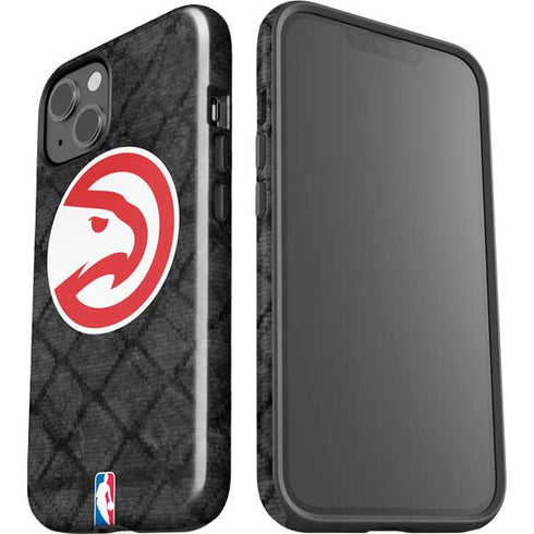 NBA Atlanta Hawks Dark Rust iPhone 15 Impact Case