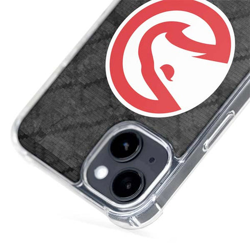 NBA Atlanta Hawks Dark Rust iPhone 15 Plus MagSafe Case