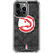 NBA Atlanta Hawks Dark Rust iPhone 14 Pro Clear Case